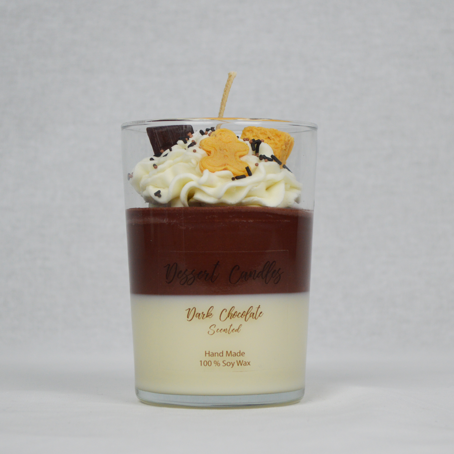 12oz Dark Chocolate Dessert Candle