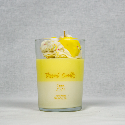 12oz Lemon Dessert Candle